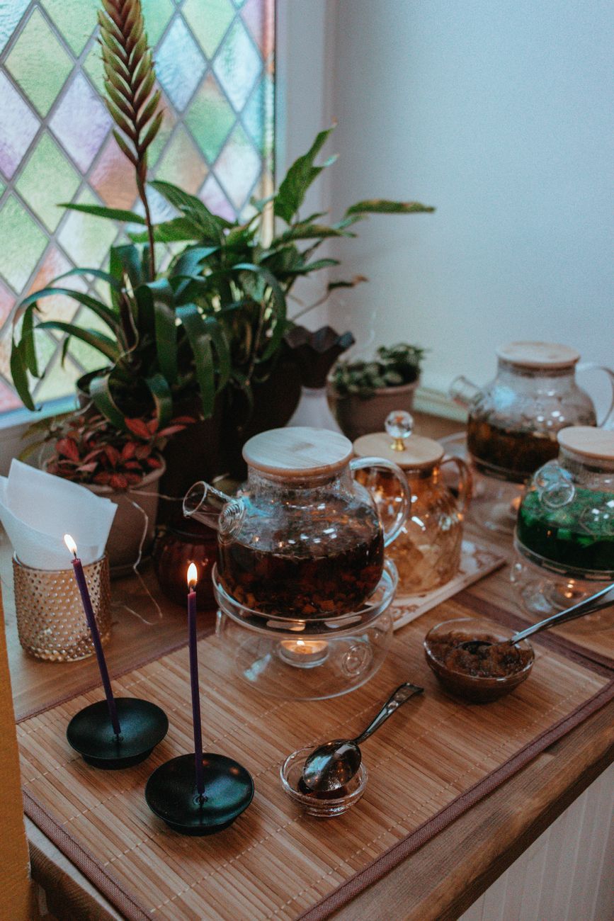 Tea And Candle